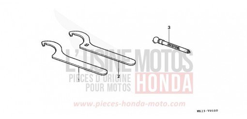 OUTILS XR600RN de 1992